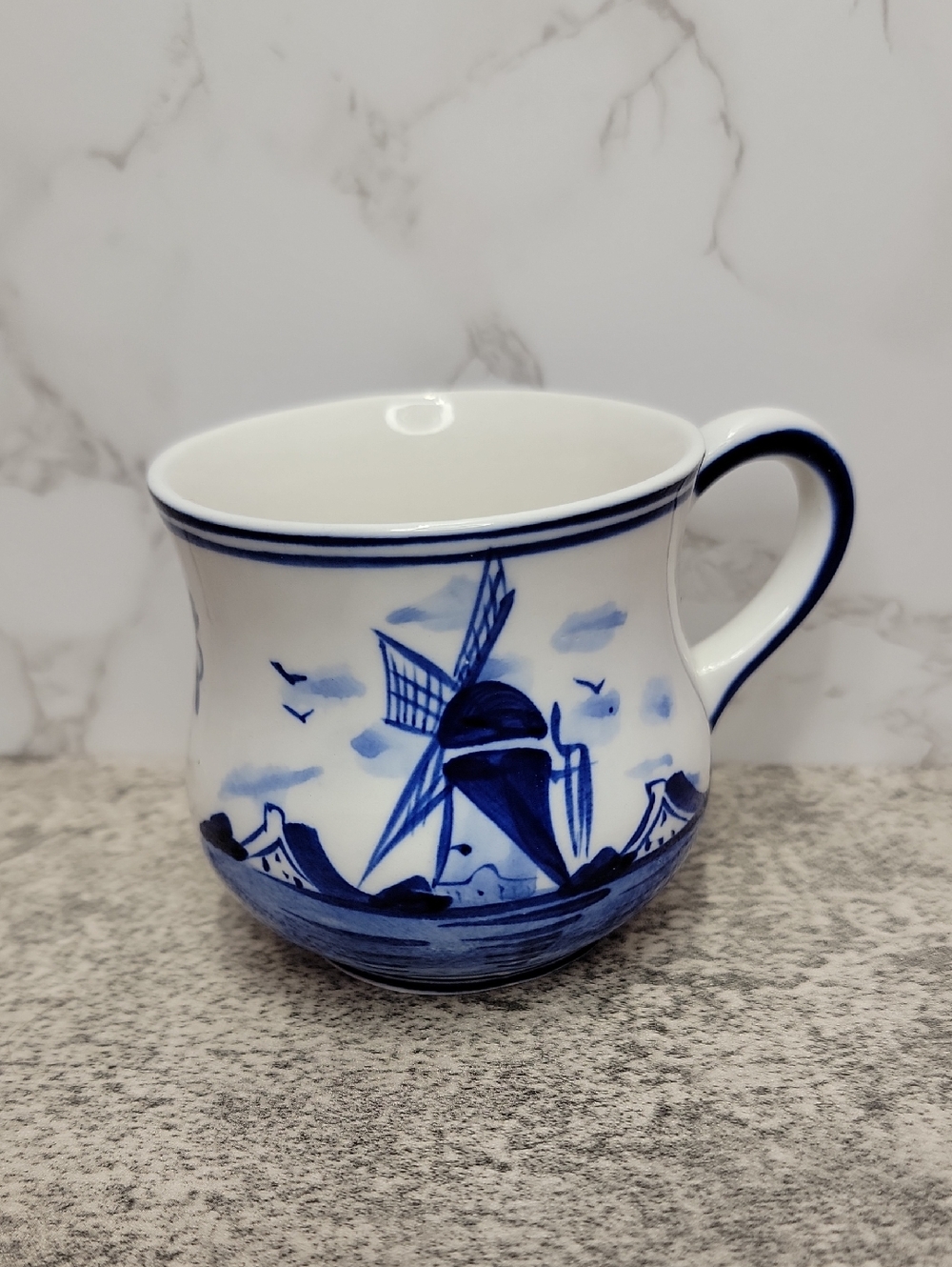 Vintage Delfts Blue Coffee Mug